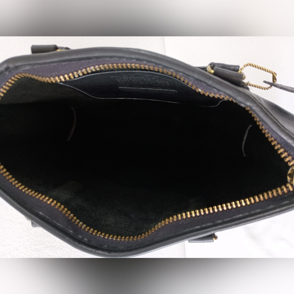 Vintage Coach Black Slim Satchel 310- 3934 - Picture 9 of 10